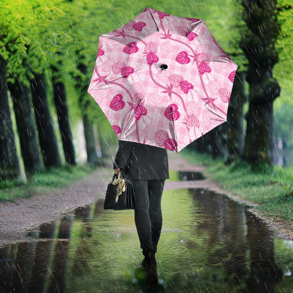 Anthurium Pikake Ti Leaf Palaka Umbrella Pink Version LT01 - Polynesian Pride