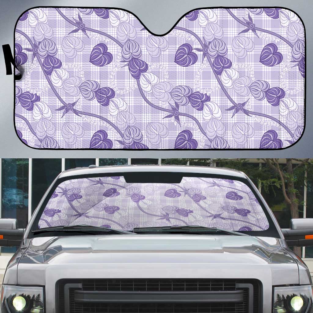 Anthurium Pikake Ti Leaf Palaka Auto Sun Shade Purple Version LT01 Purple - Polynesian Pride