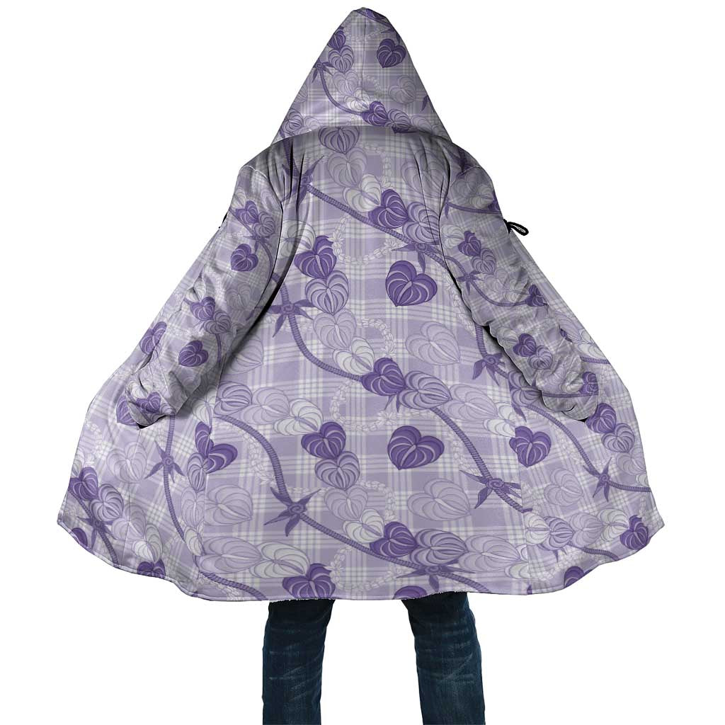 Anthurium Pikake Ti Leaf Palaka Cloak Purple Version LT01 Unisex Purple - Polynesian Pride
