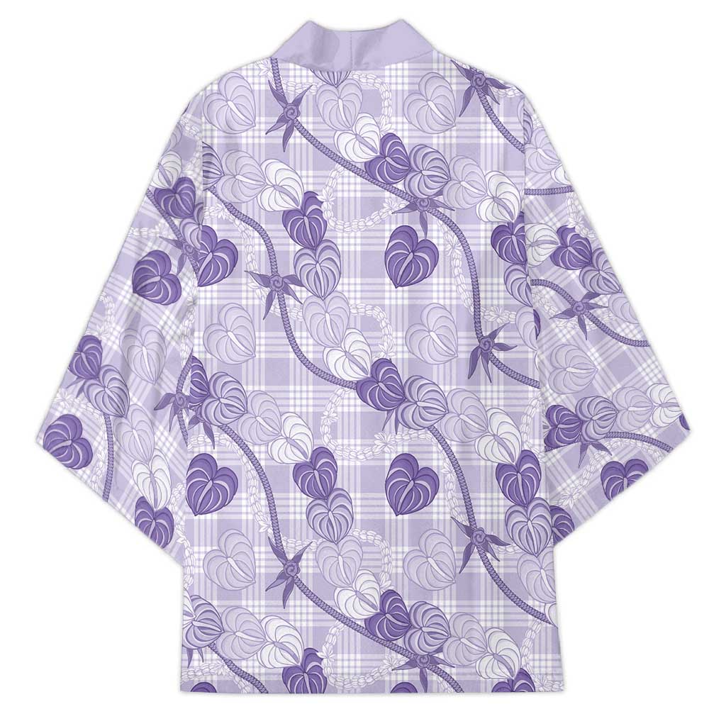 Anthurium Pikake Ti Leaf Palaka Kimono Purple Version LT01 - Polynesian Pride