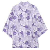 Anthurium Pikake Ti Leaf Palaka Kimono Purple Version LT01 - Polynesian Pride