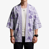 Anthurium Pikake Ti Leaf Palaka Kimono Purple Version LT01 - Polynesian Pride