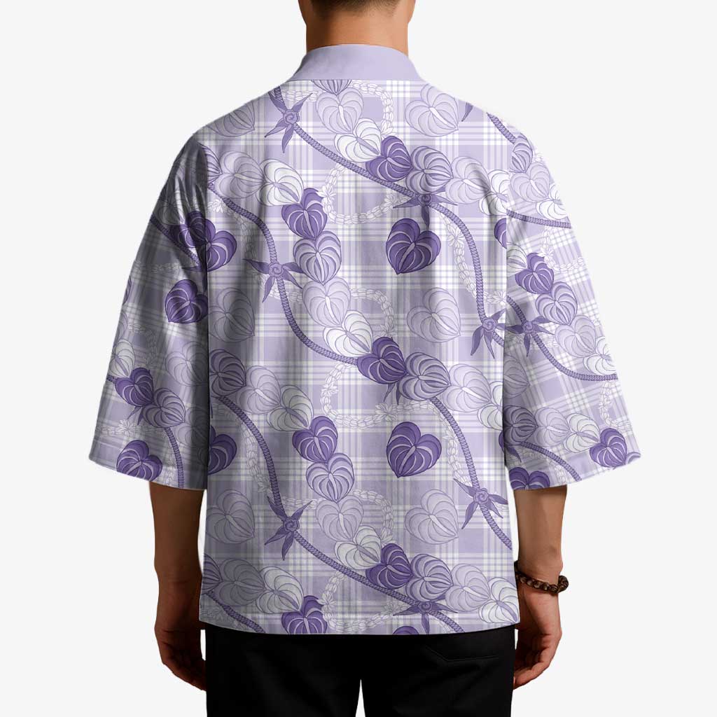 Anthurium Pikake Ti Leaf Palaka Kimono Purple Version LT01 - Polynesian Pride