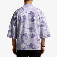 Anthurium Pikake Ti Leaf Palaka Kimono Purple Version LT01 - Polynesian Pride