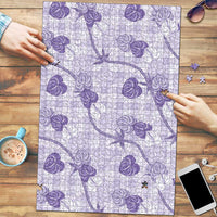 Anthurium Pikake Ti Leaf Palaka Puzzle Purple Version LT01 Purple - Polynesian Pride
