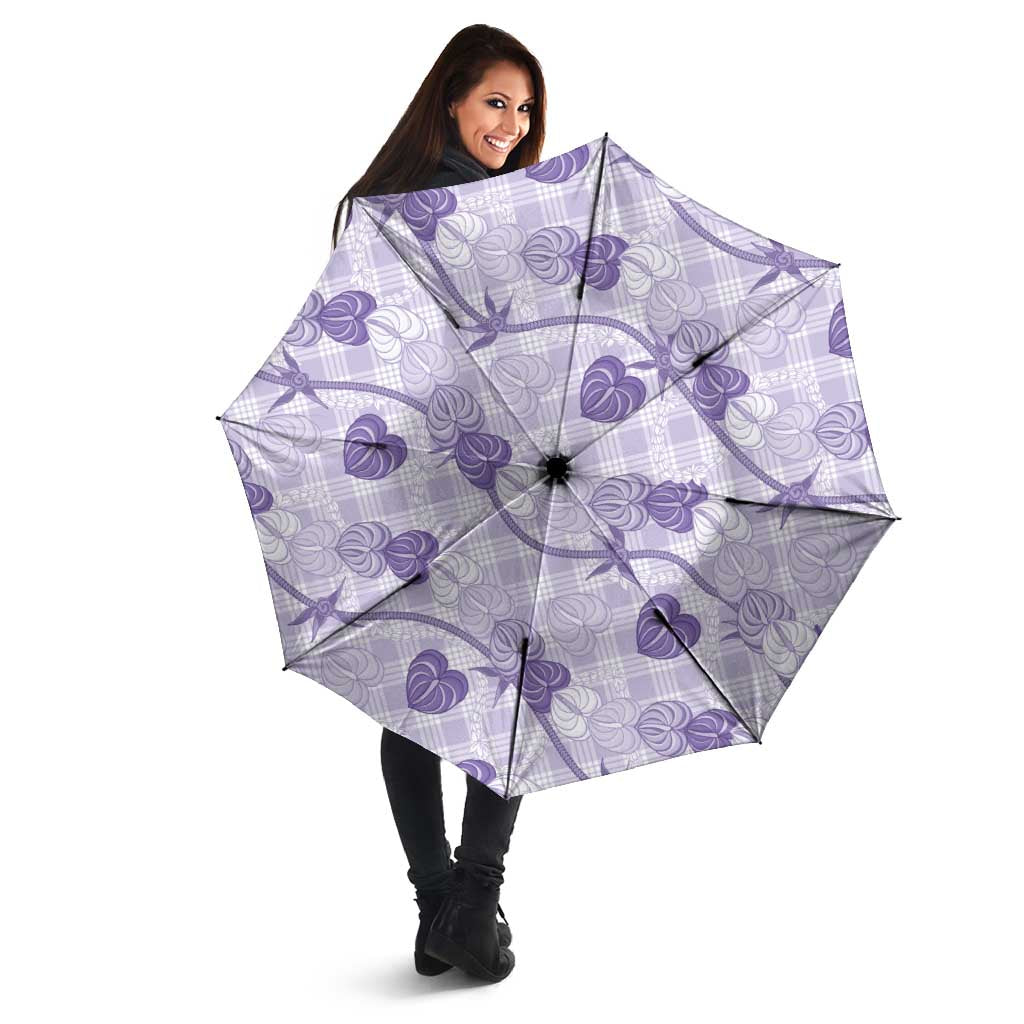 Anthurium Pikake Ti Leaf Palaka Umbrella Purple Version LT01 - Polynesian Pride
