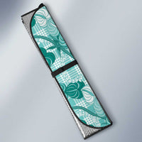 Anthurium Pikake Ti Leaf Palaka Auto Sun Shade Turquoise Version LT01 - Polynesian Pride