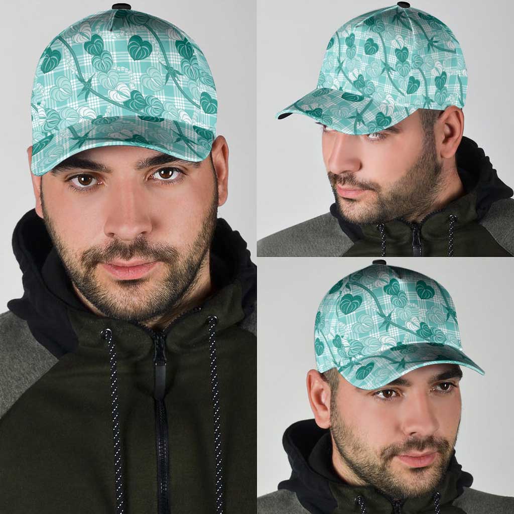 Anthurium Pikake Ti Leaf Palaka Classic Cap Turquoise Version LT01 - Polynesian Pride