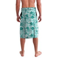 Anthurium Pikake Ti Leaf Palaka Lavalava Turquoise Version LT01 - Polynesian Pride