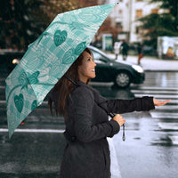 Anthurium Pikake Ti Leaf Palaka Umbrella Turquoise Version LT01 - Polynesian Pride