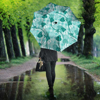 Anthurium Pikake Ti Leaf Palaka Umbrella Turquoise Version LT01 - Polynesian Pride