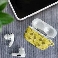 Anthurium Pikake Ti Leaf Palaka AirPods Case Yellow Version LT01 - Polynesian Pride
