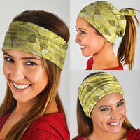 Anthurium Pikake Ti Leaf Palaka Neck Gaiter Yellow Version LT01 - Polynesian Pride