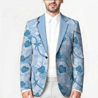 Anthurium Pikake Ti Leaf Palaka Blazer Blue Version LT01 - Polynesian Pride