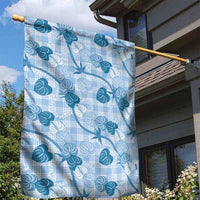 Anthurium Pikake Ti Leaf Palaka Garden Flag Blue Version LT01 - Polynesian Pride