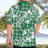 Hibiscus Pakala Emerald Green Hawaiian Shirt Tropical Floral Stylized LT01 - Polynesian Pride