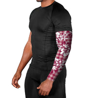 Hibiscus Pakala Royal Magenta Arm Sleeves Tropical Floral Stylized LT01 - Polynesian Pride