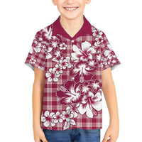 Hibiscus Pakala Royal Magenta Hawaiian Shirt Tropical Floral Stylized LT01 - Polynesian Pride