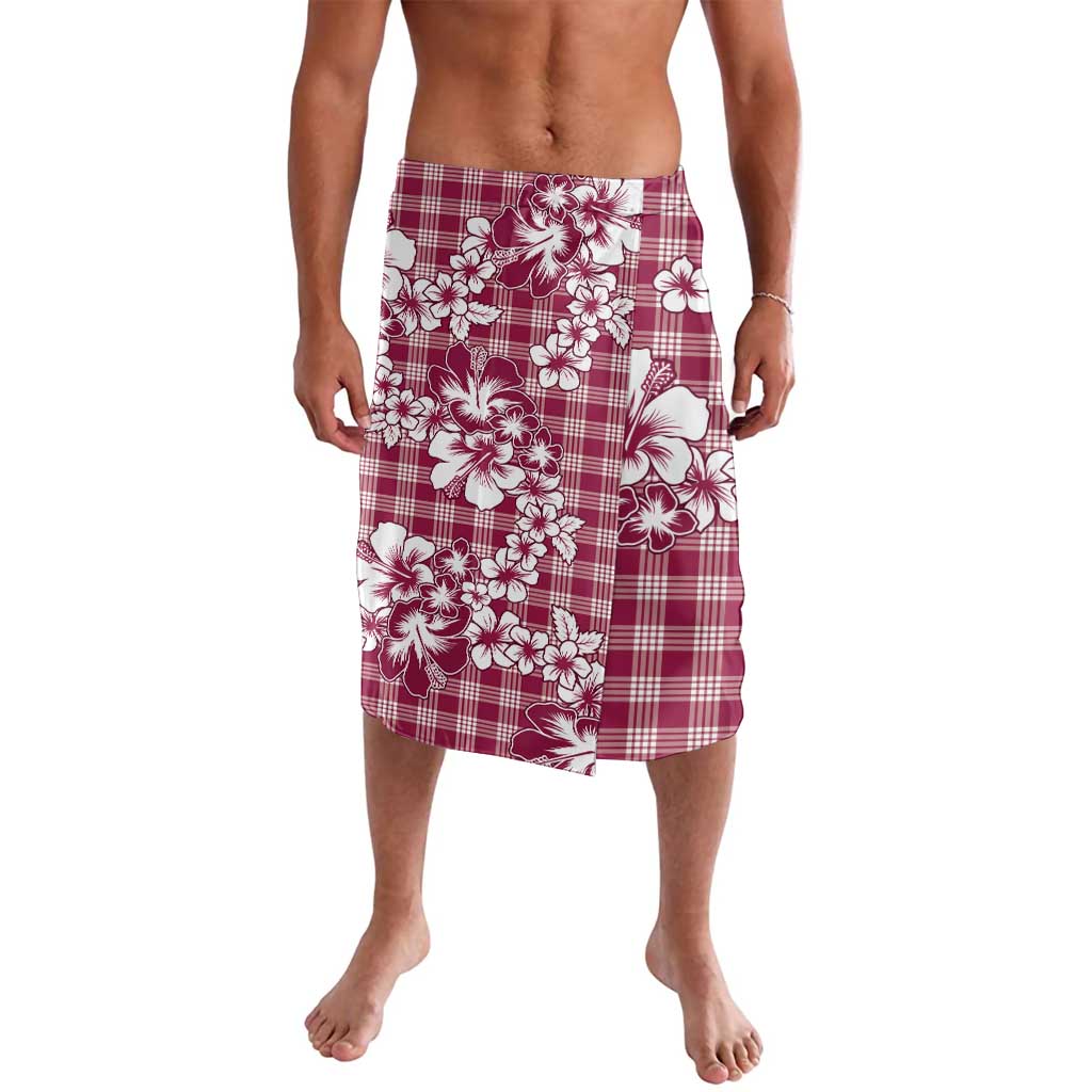 Hibiscus Pakala Royal Magenta Lavalava Tropical Floral Stylized LT01 Magenta - Polynesian Pride
