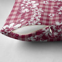 Hibiscus Pakala Royal Magenta Pillow Cover Tropical Floral Stylized LT01 - Polynesian Pride