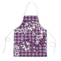 Hibiscus Pakala Sweetie Purple Apron Tropical Floral Stylized LT01 Purple - Polynesian Pride