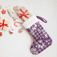 Hibiscus Pakala Sweetie Purple Christmas Stocking Tropical Floral Stylized LT01 - Polynesian Pride