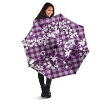 Hibiscus Pakala Sweetie Purple Umbrella Tropical Floral Stylized LT01 - Polynesian Pride
