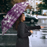 Hibiscus Pakala Sweetie Purple Umbrella Tropical Floral Stylized LT01 - Polynesian Pride