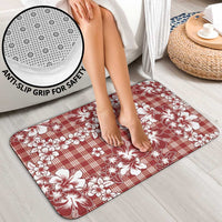 Hibiscus Pakala Fantasy Red Bathroom Set Tropical Floral Stylized LT01 - Polynesian Pride