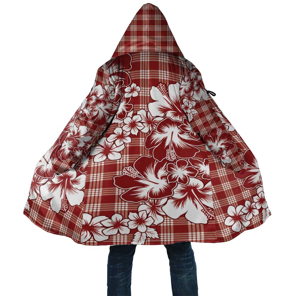 Hibiscus Pakala Fantasy Red Cloak Tropical Floral Stylized LT01 Unisex Red - Polynesian Pride