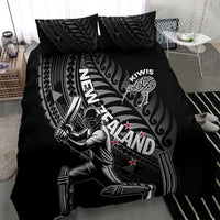 New Zealand Cricket Bedding Set Maori Kiwi Black Fern LT01 - Polynesian Pride