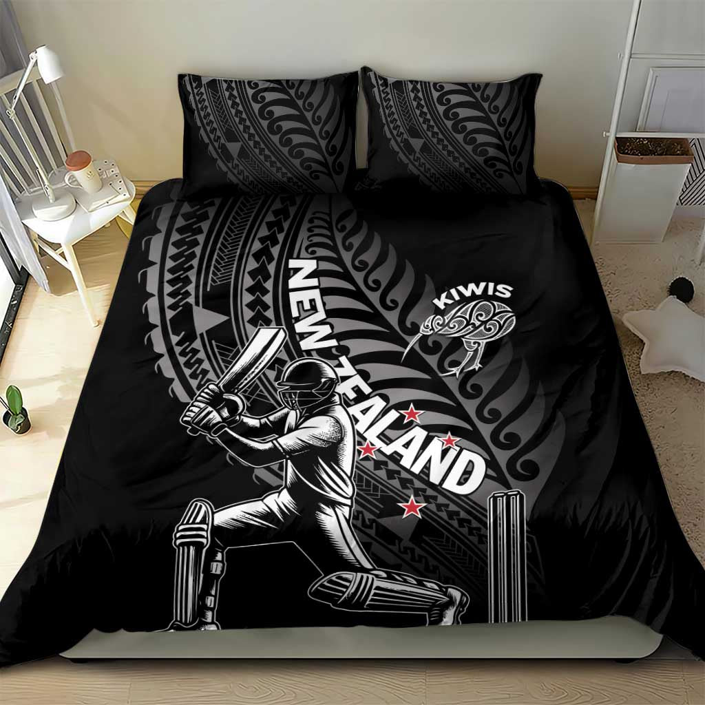 New Zealand Cricket Bedding Set Maori Kiwi Black Fern LT01 - Polynesian Pride