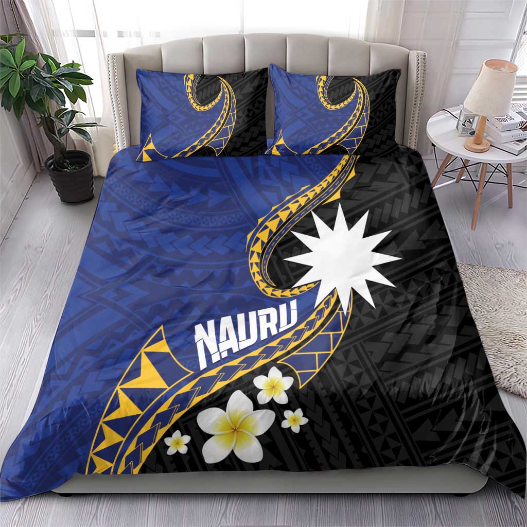 Nauru Bedding Set Naoero Proud Plumeria LT01 - Polynesian Pride