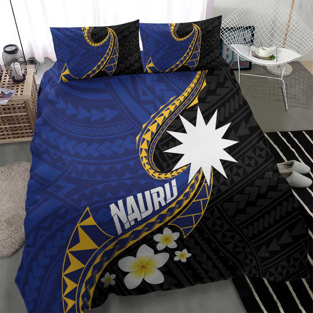 Nauru Bedding Set Naoero Proud Plumeria LT01 - Polynesian Pride
