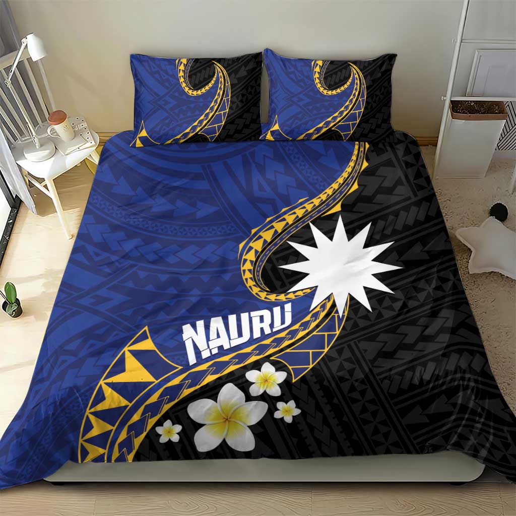 Nauru Bedding Set Naoero Proud Plumeria LT01 - Polynesian Pride