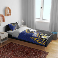 Nauru Bedding Set Naoero Proud Plumeria LT01 - Polynesian Pride