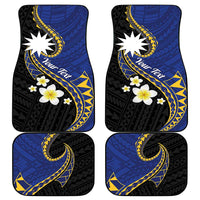 Nauru Car Mats Naoero Proud Plumeria LT01 - Polynesian Pride