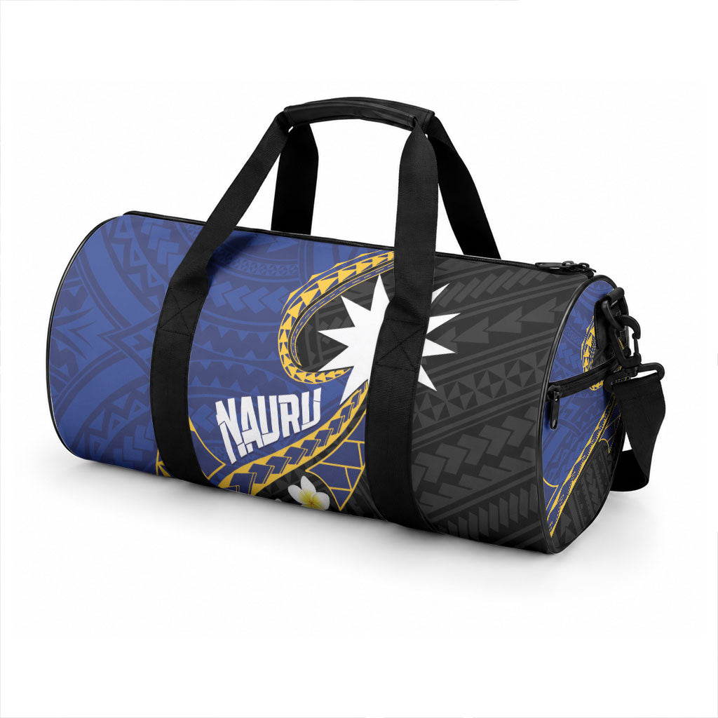Nauru Duffle Bag Naoero Proud Plumeria LT01 - Polynesian Pride