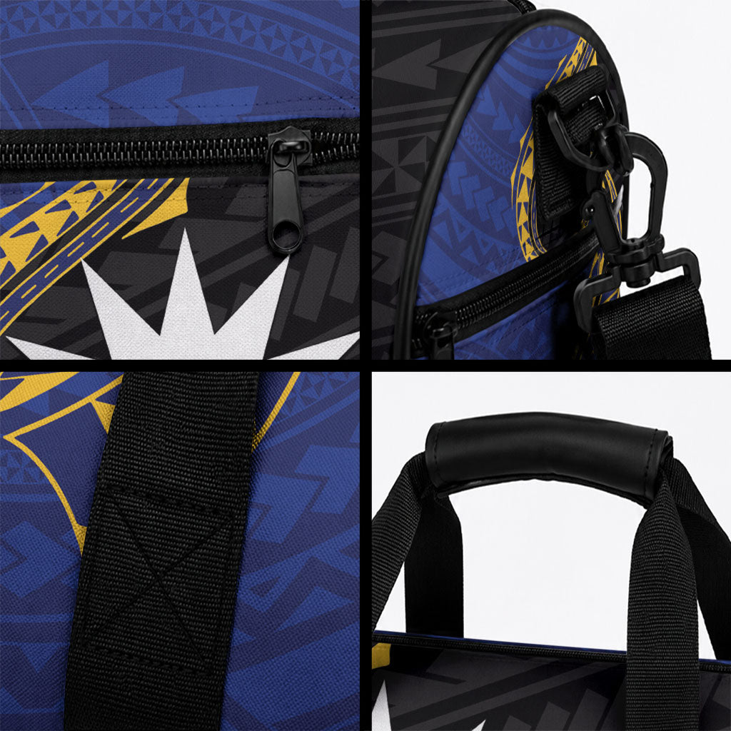 Nauru Duffle Bag Naoero Proud Plumeria LT01 - Polynesian Pride