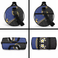 Nauru Duffle Bag Naoero Proud Plumeria LT01 - Polynesian Pride