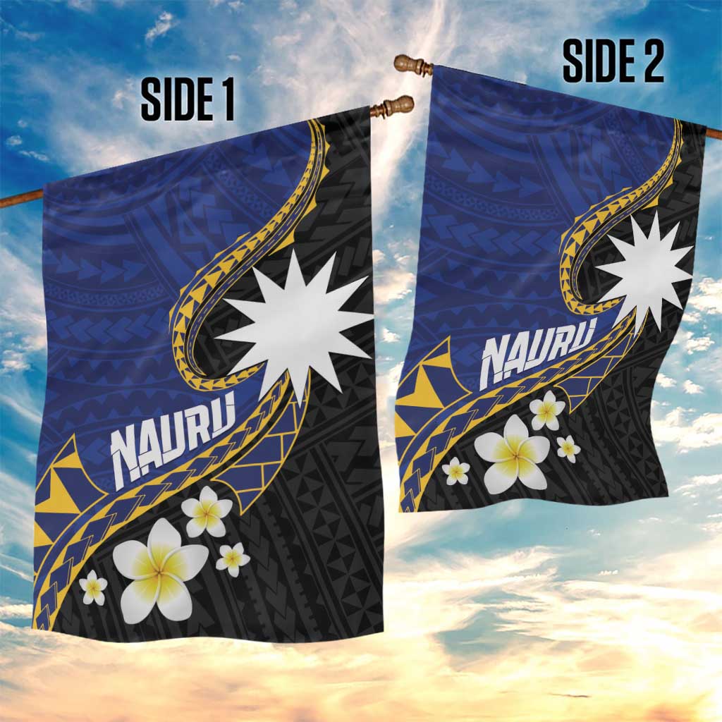 Nauru Garden Flag Naoero Proud Plumeria LT01 - Polynesian Pride