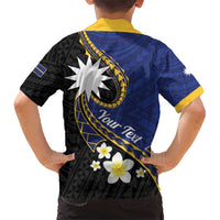 Personalised Nauru Hawaiian Shirt Naoero Proud Plumeria LT01 - Polynesian Pride