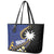 Nauru Leather Tote Bag Naoero Proud Plumeria