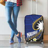 Nauru Luggage Cover Naoero Proud Plumeria LT01 - Polynesian Pride