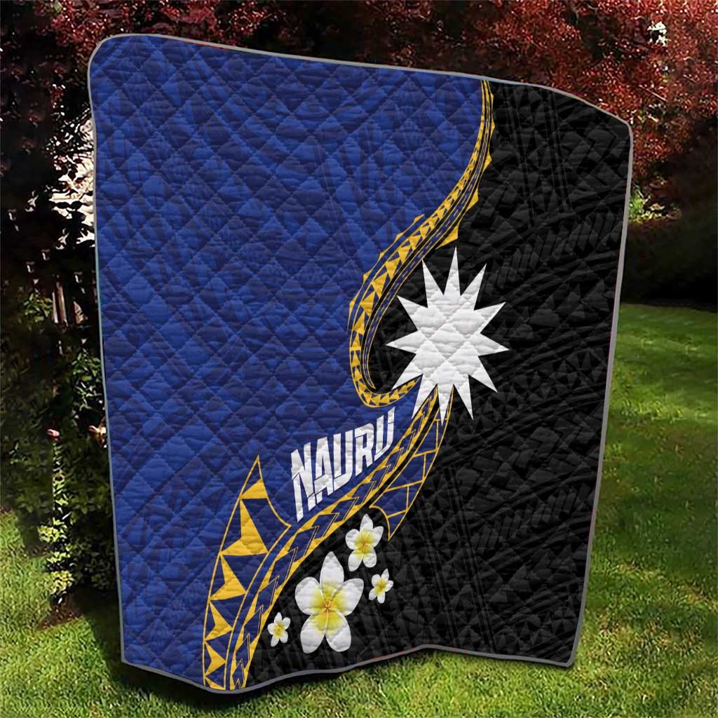 Nauru Quilt Naoero Proud Plumeria LT01 - Polynesian Pride