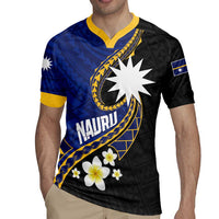 Personalised Nauru Rugby Jersey Naoero Proud Plumeria LT01 - Polynesian Pride