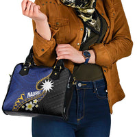 Nauru Shoulder Handbag Naoero Proud Plumeria LT01 - Polynesian Pride