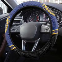 Nauru Steering Wheel Cover Naoero Proud Plumeria LT01 - Polynesian Pride