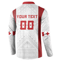 Tonga Rugby Custom Button Sweatshirt Tonga Sea Eagles Go Champions LT01 - Polynesian Pride