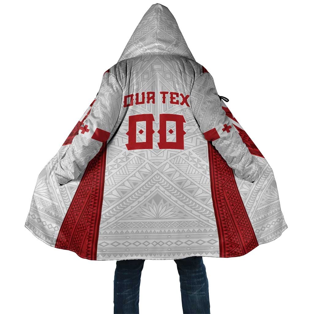 Tonga Rugby Custom Cloak Tonga Sea Eagles Go Champions LT01 Unisex Red - Polynesian Pride